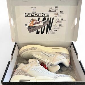 Jordan Spizike Low Sneakers, University Red, Men’s Size 10